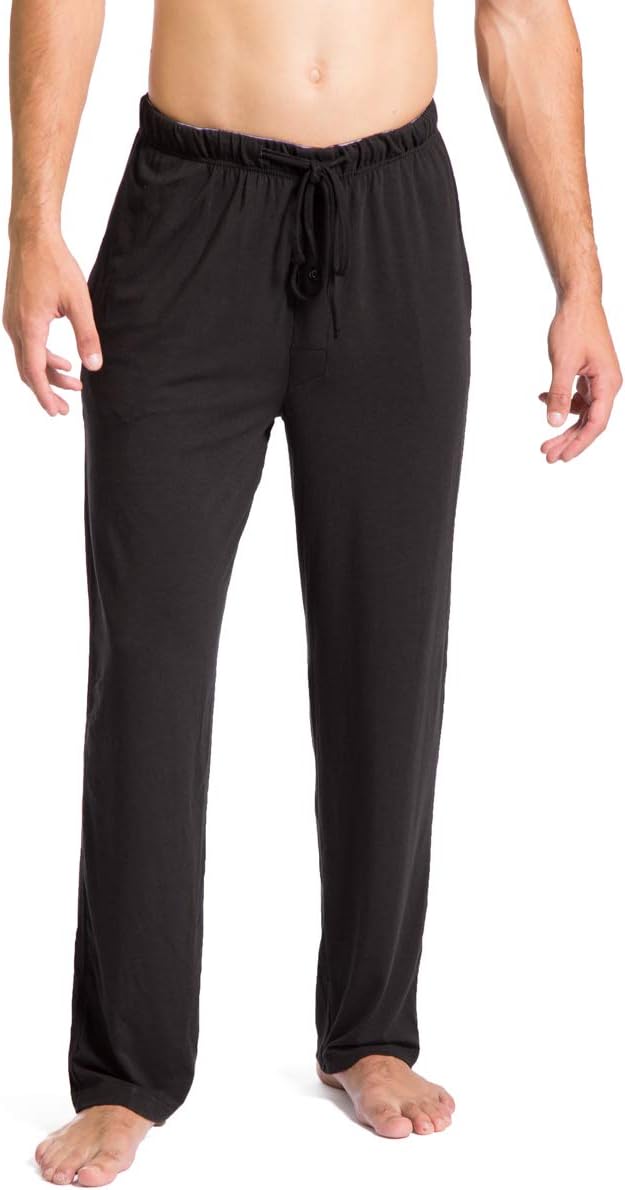 Fishers Finery Men's Ecofabric Jersey Pajama Pant with Pockets Relaxed Fit