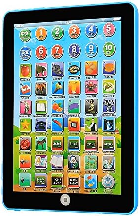mookshop Tablet Pad Computer For Kid Children Learning English Educational Teach Toy Gift