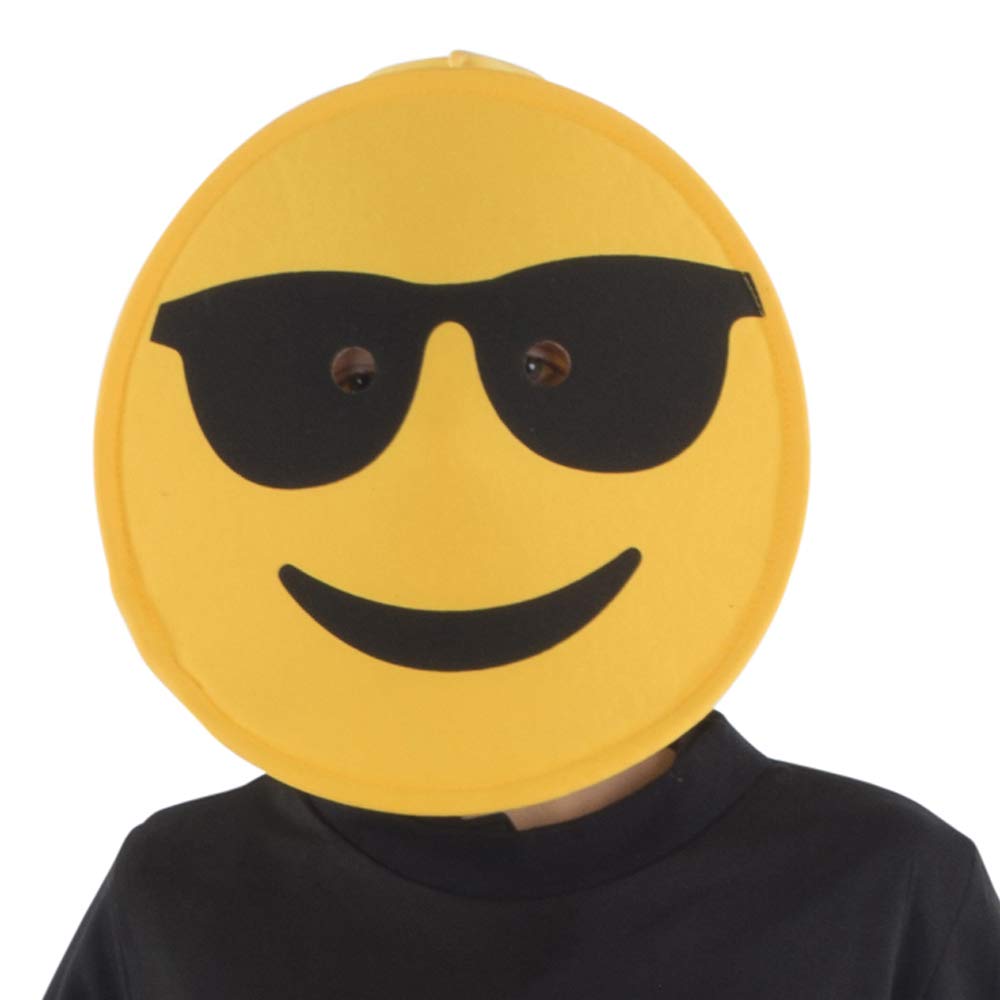 Dress Up America Sunglasses Smiling Faces Mask for Kids - One Size Funny Faces Accessories