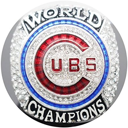 Fsmall 2016 MLB Chicago Cubs WORLD SERIES Replica Championship Ring Bryant Rizzo Zobrist 8~14 (Rizzo, 13)