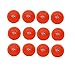 C&W CW Light Wind Balls Pack of 12 General Training Practice Machine Made Orange for Outdoor Indoor Cricket Games by Cricket World