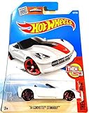 Hot Wheels, 2016 Then and Now, Corvette Grand Sport Roadster [White] #102/250