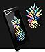 iPhone 8 Plus Case,iPhone 7 Plus Black Mirror Cover Cases,Unique Pineapple Pattern Design Hard Acrylic Mirror Cover Case for iPhone 7 Plus/iPhone 8 Plus 5.5inch (Unique pineapple)