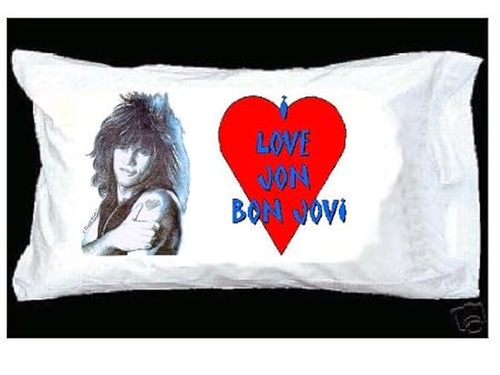 Jon Bon Jovi Pillowcase Amazon Co Uk Kitchen Home