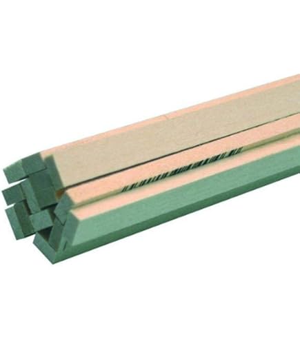 Bass Wood Strips 1/32 X 1/8 X 24 Inches - 30 Piece Pack For Crafts & Models