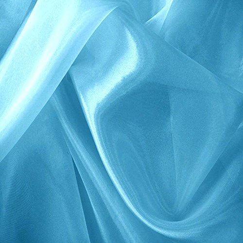  BTY Blue Mirror Organza