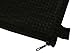 Sun Life Style Mesh Zipper Bags Nylon Pouches 6x8 for Travel Accessories Cables Cosmetics Office Supplies See Through Organizer (Set of 5, 6 x 8 Inch, Black)