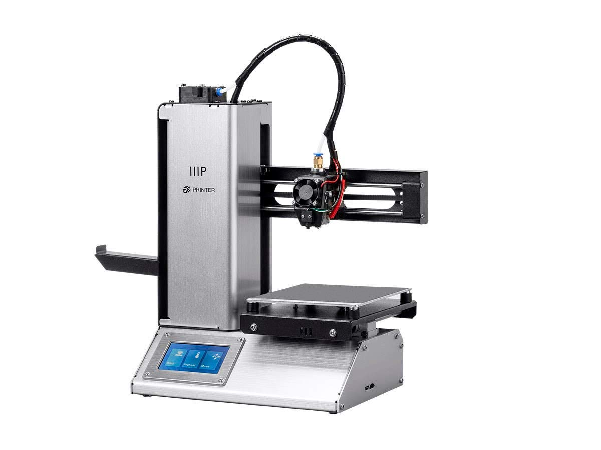 Monoprice 121711 Select Mini 3D Printer V2 - Black With Heated (120 x 120 x 120 mm) Build Plate 