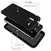 Galaxy S7 Edge Case: Stalion® Secure Shell & Belt Clip Holster Combo with Kickstand (Jet Black) 180° Degree Rotating Locking Swivel + Shockproof Protection