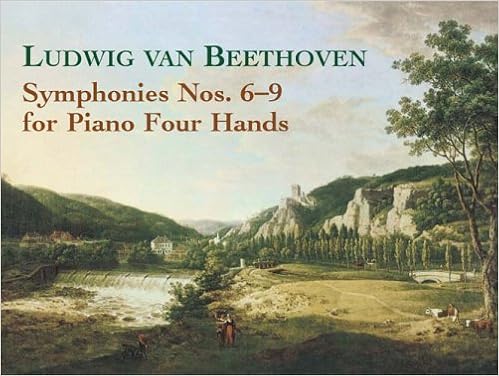 Symphonies Nos 6 9 For Piano Four Hands Beethoven Ludwig Van 9780486438054 Amazon Com Books
