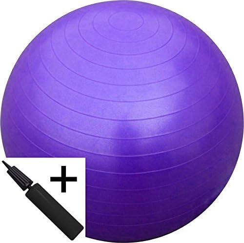 TNP Accessories EXERCISE GYM YOGA SWISS BALL FITNESS PREGNANCY BIRTHING ANTI BURST BALLS 55CM / 65CM / 85CM + HAND PUMP
