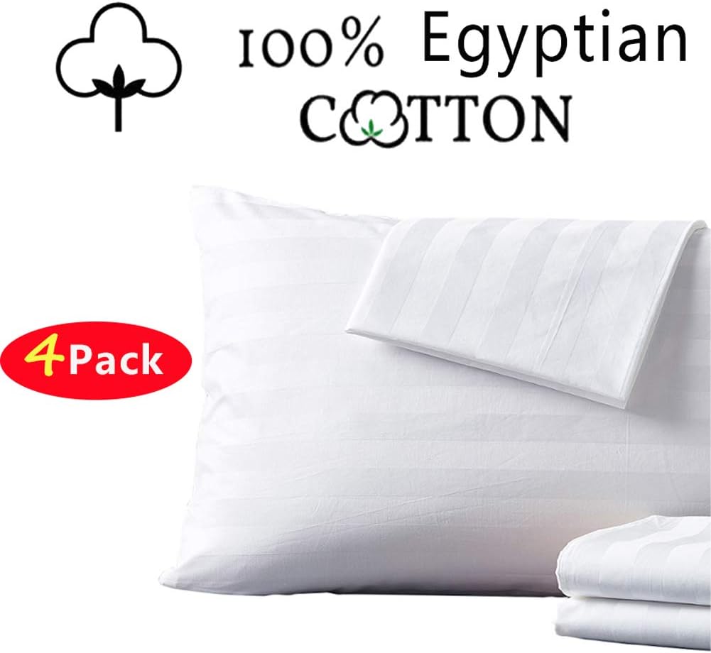 Amazon Com Shunjie Home 100 Egyptian Cotton King Pillow