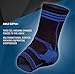 Pro-Tec 62309 Athletics Gel-Force Ankle Support, Large, Blue