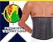 Mens Latex Waist Trainer Workout Sport Shapewear Tummy Control Abs Cincher Thermal Compression