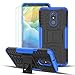 Numy LG Stylo 5 Case,LG Stylo 5/Stylo 5V/Stylo 5 Plus/Stylo 5X Phone Case,w 2PCS HD Screen Protector,Dual Layer Shockproof,Protective Case,Attractive Tire Appearance-Blue