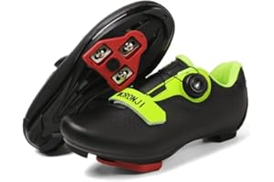 MCRONJI Cycling Shoes, Unisex Delta Cleats Compatible, Indoor Peloton and Outdoor Road Bike Shoes for Men and Women