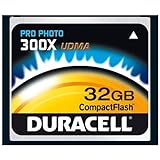 Duracell High Speed 32 GB 300X USB 2.0 Compact Flash Card Card UDMA DU-CF30-32G-C