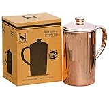 Pure Copper Water Jug | Copper Pitcher for Ayurveda Health Benefit by HealthGoodsIn