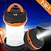 LE 2 Packs Portable LED Lantern Collapsible Camping Light 3 Modes Water Resistant Lamp Battery Powered Flashlight for Outdoor Home Garden Hiking Emergency Outages