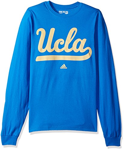 NCAA Men's Go-to Long Sleeve Tee – Huge Team Logo, 100% Cotton By Adidas - View #6