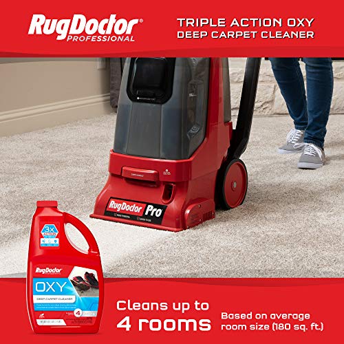 Rug Doctor Pro Deep Commercial Carpet Cleaning Machine, Large Red