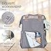 Diaper Bag,Baby Bag Diaper Bag Backpack Baby Diaper Bag Multi-Function Waterproof Large Capacity Stylish and Durable Grey