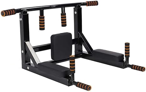 AYNEFY Barra Dominadas Pared, Barra de Pull-up Montada en la Pared ...