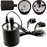 F-Blue High Sensitive Wall Microphone Voice Bug Ear Amplifier Bug Wall Listening Device Audio Listening Device