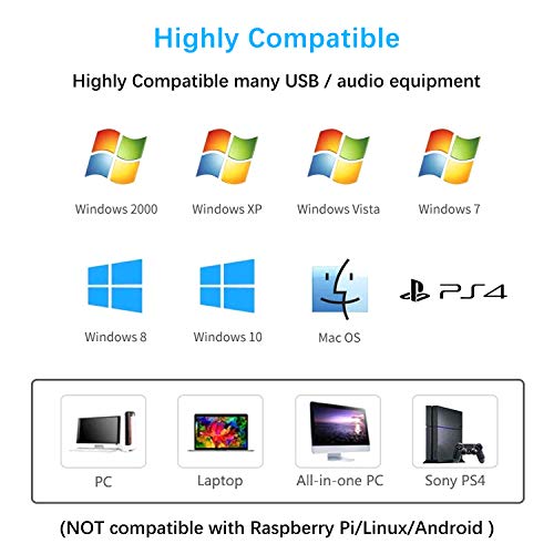 DISDIM USB Conference Microphone for Computer Desktop, 11.5FT Pickup