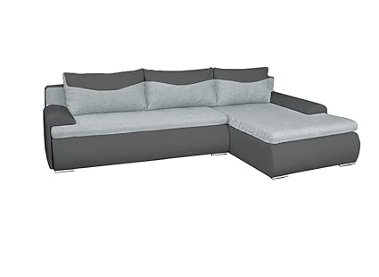 E Muebles Canapé Dangle Convertibles Tissu Simili Cuir