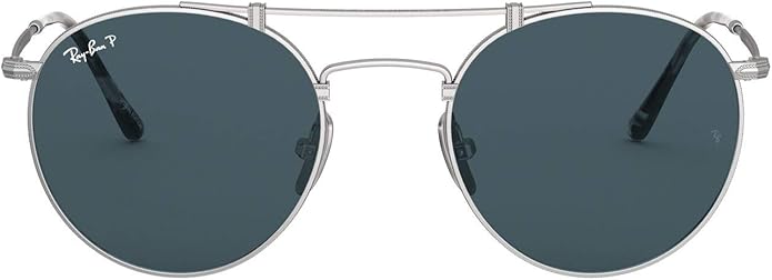 ray ban round titanium
