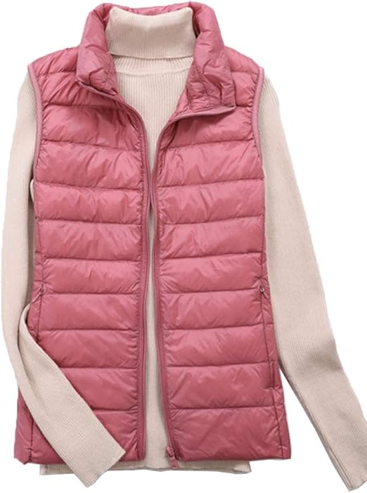 Shengwan Women's Down Gilet Puffer Jacket Coat Vest Packable Ultra