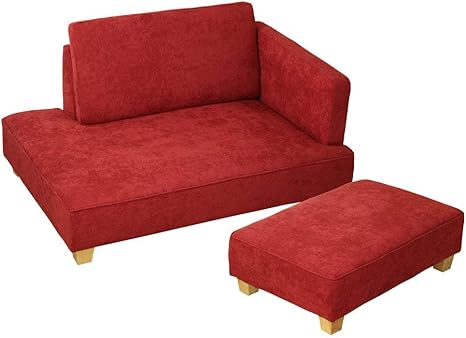 Amazon レイアウトで変わるソファー上生活 片肘カウチソファ 片肘 ソファ コンパクトソファー ２人掛け 片肘ソファー ソファーベッド 寝椅子 モダン 安い デザインソファー おしゃれ 一人暮らし グレー イエロー ブルー レッド レッド ソファ カウチ オンライン通販