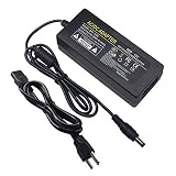 Snsnlent DC 12V 4A 48W AC Adapter Power Supply 12V 4A 48W AC/DC Power Adapter with 5.5x2.1mm DC Plug 12V 4A 48W for LCD Monitor, LED Strip Light and Other Low Voltage Device (Color: 12V 4A)