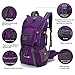 Mountaintop 40 Liter Hiking Backpack with Rain Cover for Outdoor Camping