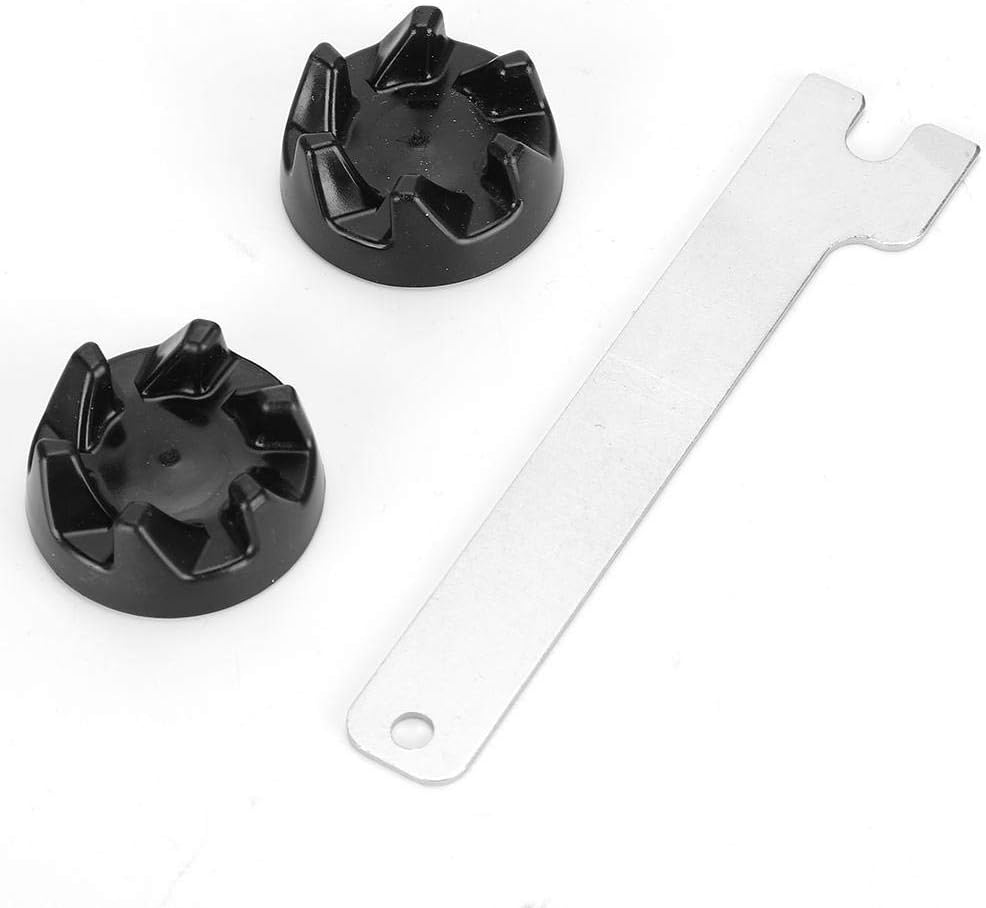 Blender Coupling Clutch, Blender Accessories with Spanner for WP9704230VP Blender, Durable Blender Replacement Parts(Black)