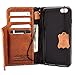 Genuine Italy Leather Case for iPhone 6 6s Plus + Book Wallet Handmade Business Luxury Cover Magnet New