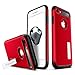 Spigen Slim Armor iPhone 7 / iPhone 8 Case with Kickstand and Air Cushion Technology Hybrid Drop Protection for Apple iPhone 7 (2016) / iPhone 8 (2017) - Crimson Red