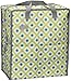 PackIt Freezable Grocery Shopping Bag with Zip Closure, Geometric
