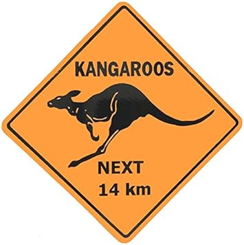 Amazon Co Jp 海外旅行ステッカー オーストラリア カンガルー デザインb 防水紙シール スーツケースなどの目印に 文房具 オフィス用品