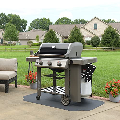 GRILLTEX Under the Grill Protective Deck and Patio Mat, 36 x 50 inches