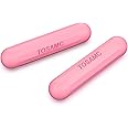 TOSAMC Dumbbell Hand Weight Bars for Women,3lbs Dumbbells Set of 2 or 1pcs Kettlebell Ring for Walking,Workout,Pilates,Strength Training, Gym,Running,Yoga, Dance, Aerobics, Cardio