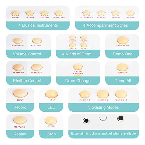 3 Amy+Benton+Keyboard+Multifunctional+Microphone