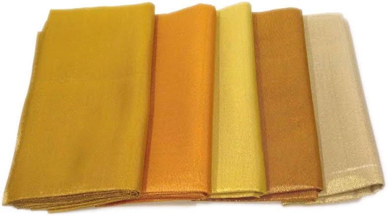 Special Offer on Multi Colored Blouse pieces No stitched pack of 12pcs Tissue Material