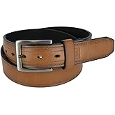 Dickies Mens Reinforced Leather 1 1/2 Inch Work Belt