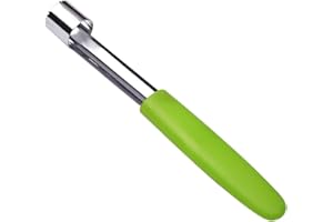 Apple Corer Remover, Stainless Steel For Apple Corer Digging Tool Fruit Stalks Fetch Nuclear Jam Pie Kitchen Tools,Green Usef