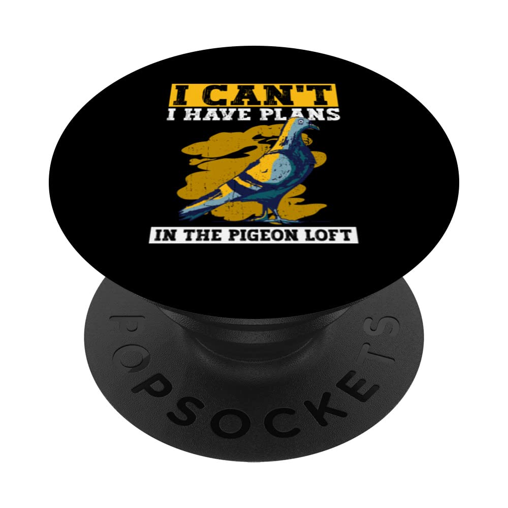 Pigeon Breeder And Pigeon Breeding Pigeon Bird Lover PopSockets Swappable PopGrip