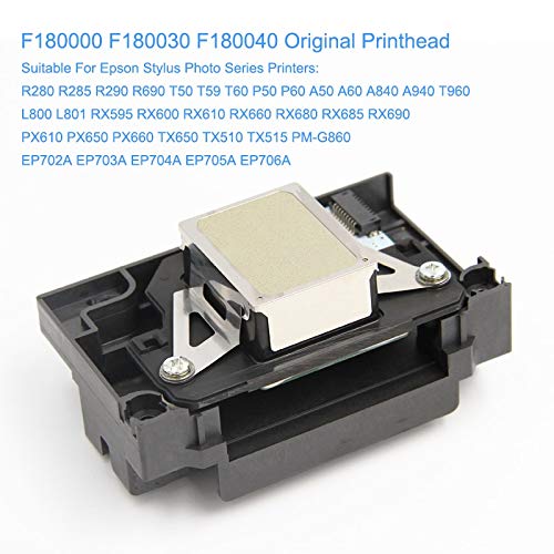 Printer Parts Original F180000 Print Head Yoton for Eps0n T50 T60 R280 R290 TX650 L800 R330 P50 RX610 A50 Printer Head Nozzle