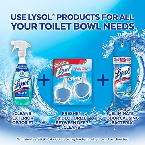 Lysol Hygienic Automatic Toilet Bowl Cleaner, Atlantic Fresh 2 ct (Pack of 3) Pricepulse