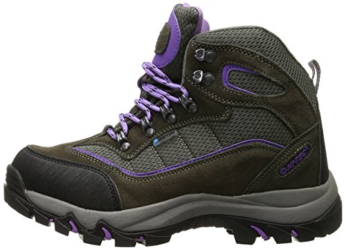 Hi-Tec Women's Skamania Waterproof-W Hiking Boot, Grey/Viola, 7.5 W US - Thumbnail 5